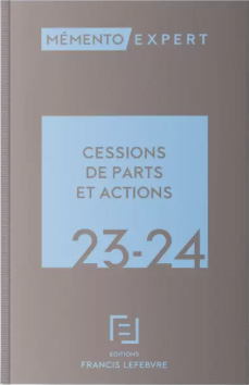 MEMENTO CESSIONS DE PARTS ET ACTIONS 2023-2024